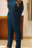 Women’s Regular Straight Pants with Pockets