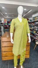 Lemon Green Kurti